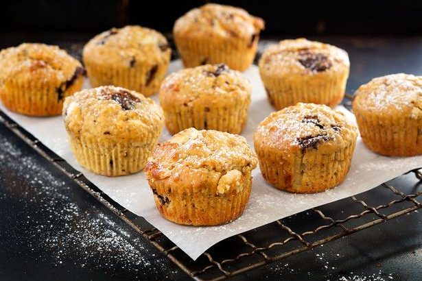 Tempting chocolate orange and hazelnut muffins