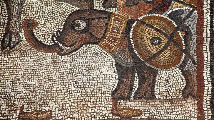 Biblical images unearthed in ancient Galilee synagogue