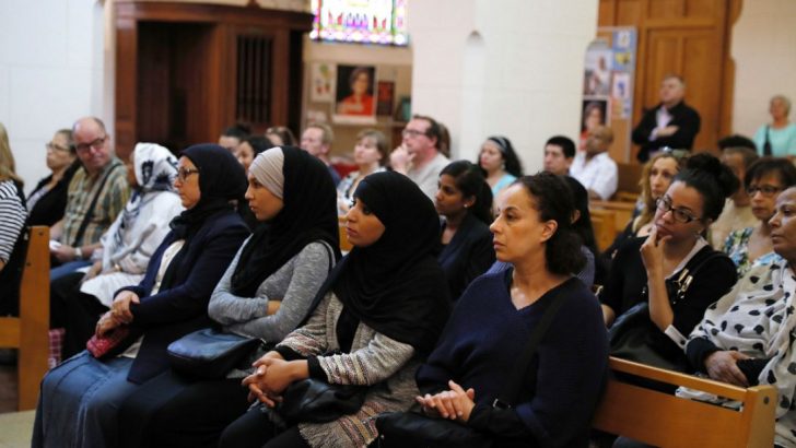 Muslims and Catholics join in worship after killing