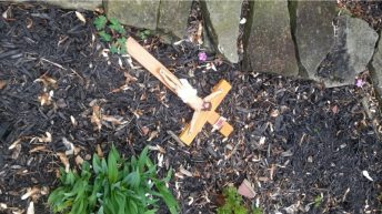 Priest shocked by petrol bombs and graffiti at parochial house