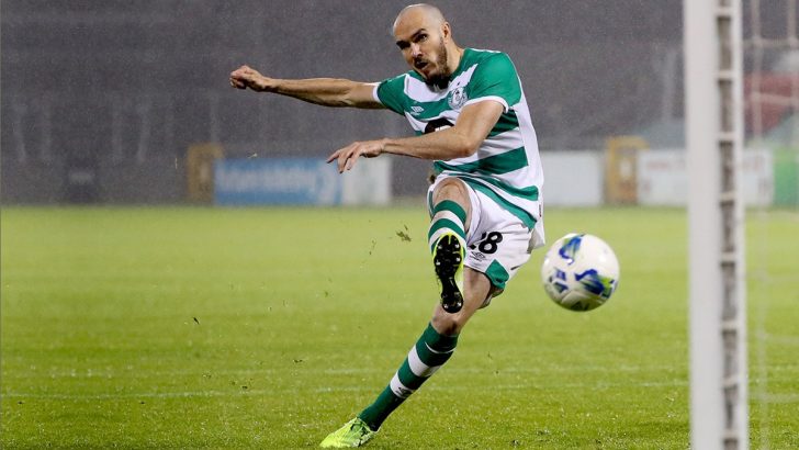 Shamrock Rovers player prays to St Anthony before AC Milan match
