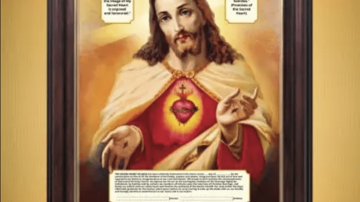 When Terence O’Neill saw the Sacred Heart in a lift…
