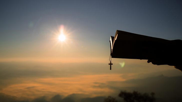 Be still and aware of God’s presence