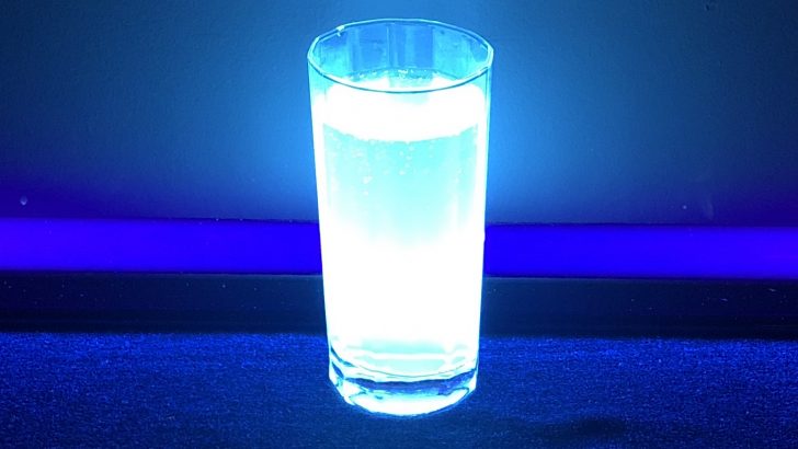 Go with the flow and make water glow