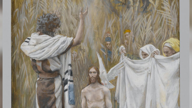 Why does the Christmas season end with Jesus’ Baptism?