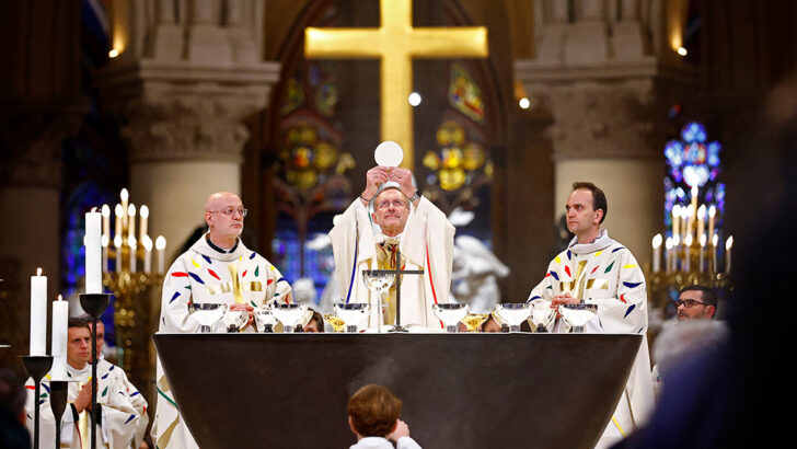 Notre Dame is renewed, now for the Church itself