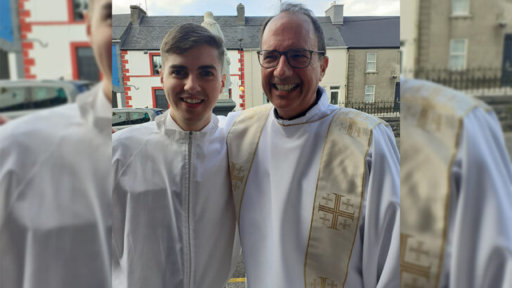 Discussing faith and vocations with Fr Chris Garrett