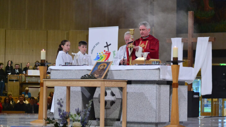 Thousands gather in Knock for Pope’s Requiem Mass