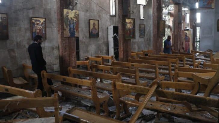 Bishop Bätzing after attack on church: Protect Christians in Syria