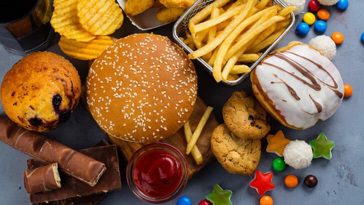 Children and adults, victims of the harmful junk food industry