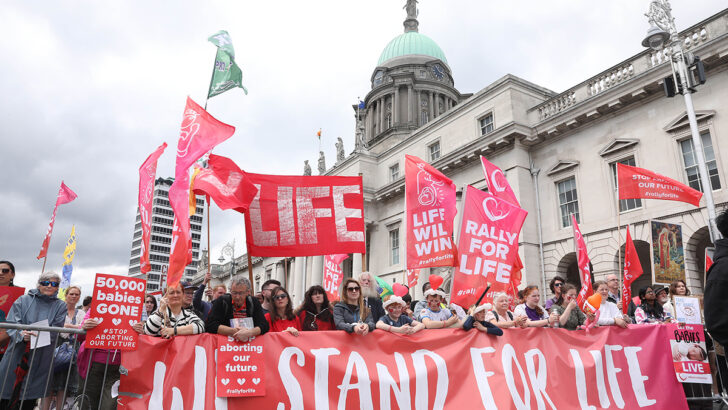 Thousands pack Rally for Life to decry government policy as ‘aborting Ireland’s future’