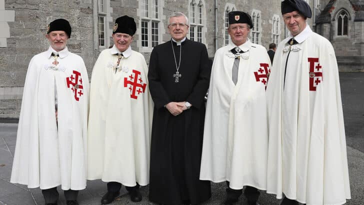 Nine new members welcomed to the Order of the Holy Sepulchre