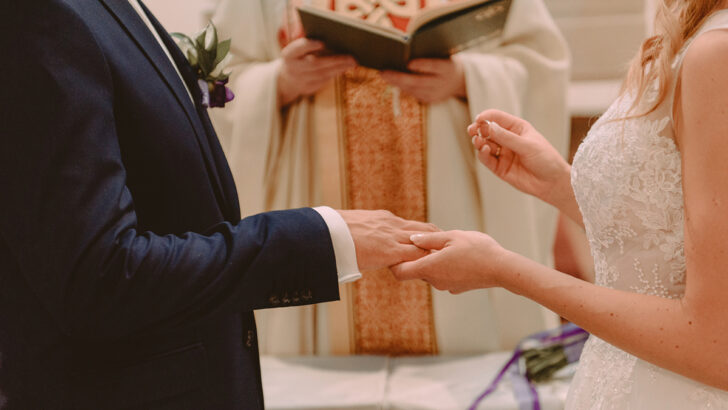 Church weddings are getting tougher and tougher