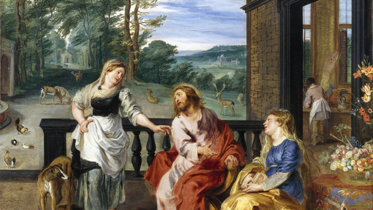 The domestic story of Martha and Mary