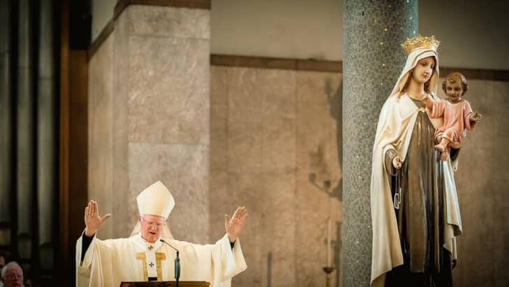 Mary, ‘the icon of synodal life,’ says Archbishop Farrell