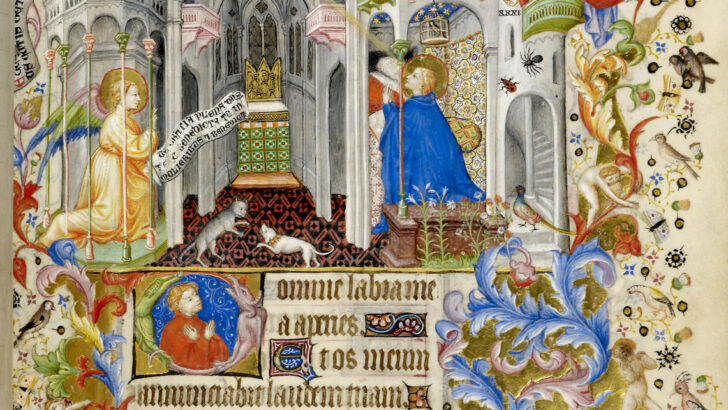 Legendary Book of Hours on display at Chantilly Castle Like a colourful window into the Middle Ages