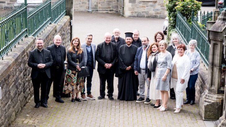 Greek iconographers lead sacred art workshop in Derry