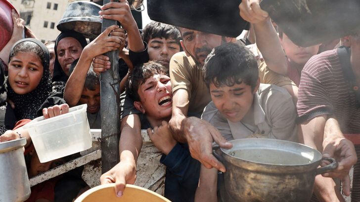 Genocide by starvation, bullets and bombs