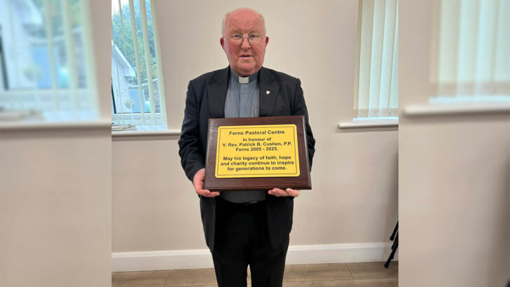 Fr Paddy Cushen’s 54 years of gratitude, collaboration and service