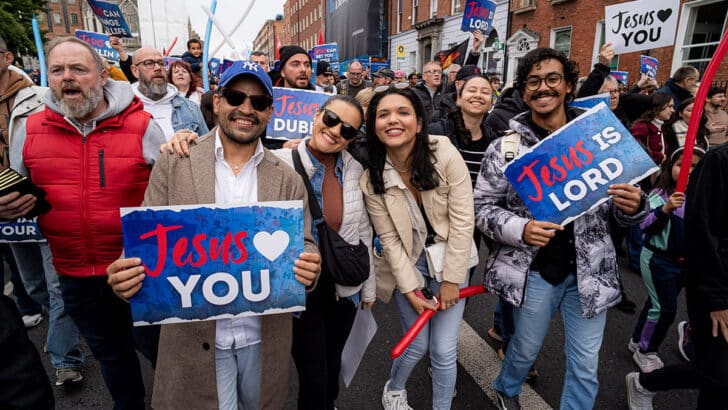 Standing together for Christ: March for Jesus returns to Dublin