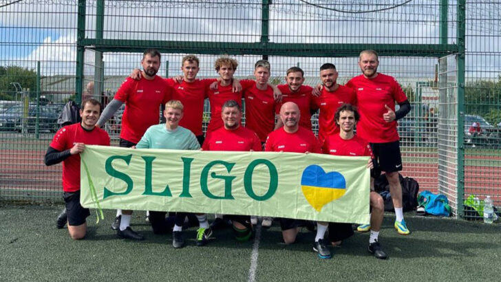 The first inter-parish football tournament of the UGCC in Ireland
