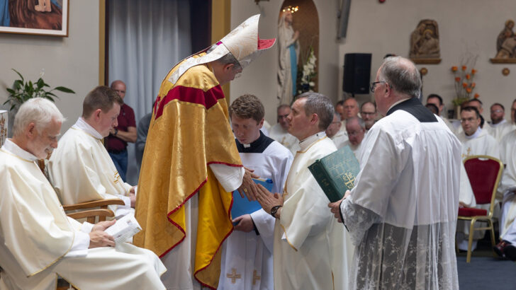 It takes a village to raise a priest