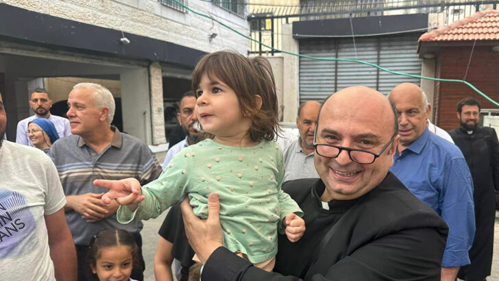 Catholic priest in Gaza: ‘For mercy’s sake stop this war and stop killing people’