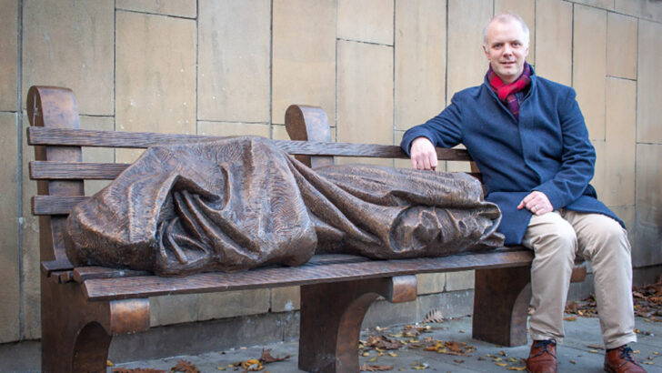 Irish man tuning into faith in Edinburgh Cathedral