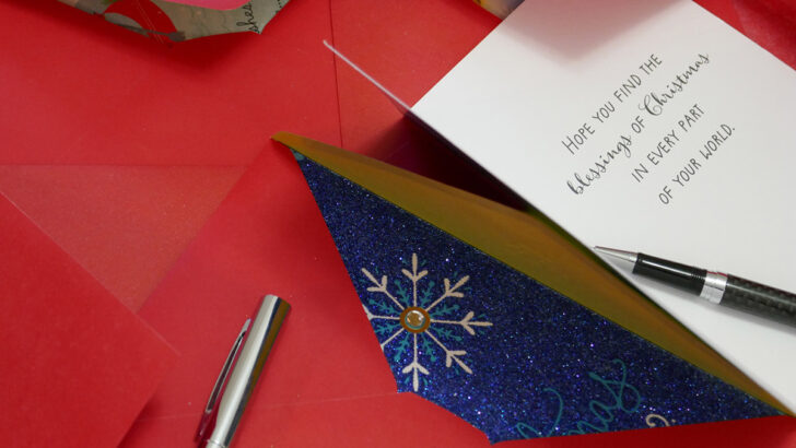 Is it the last post for the Christmas card?