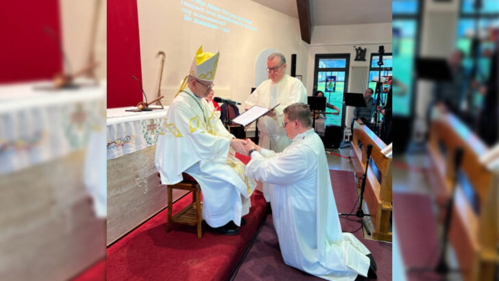 Jesus is real! Says new deacon who went from darkness to light