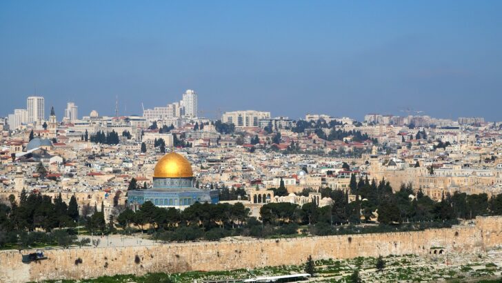 Praying for Israel and Jerusalem …