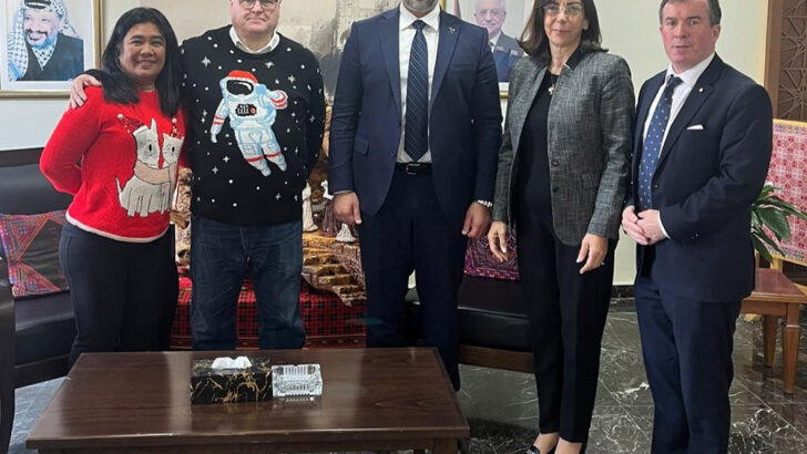 The Mayor of Bethlehem invites Irish pilgrims to the Holy Land