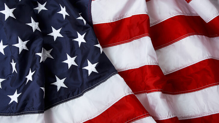 The stars and stripes no longer forever…