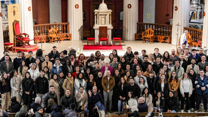 Over 100 Catechumens were presented in Dublin on the weekend