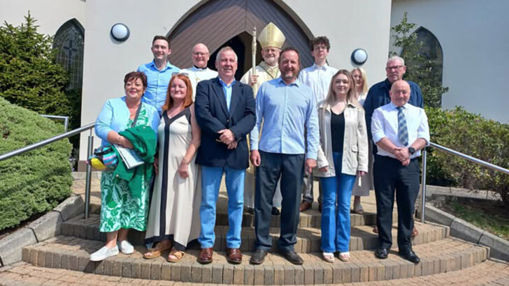 From cowhorn to computer St Joseph’s Church, Hannahstown Parish, celebrates 200 years calling out faith