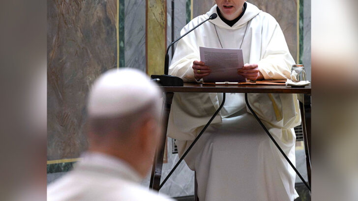 ‘Hidden glory’: highlights from Bishop Varden’s meditations for papal Lenten retreat
