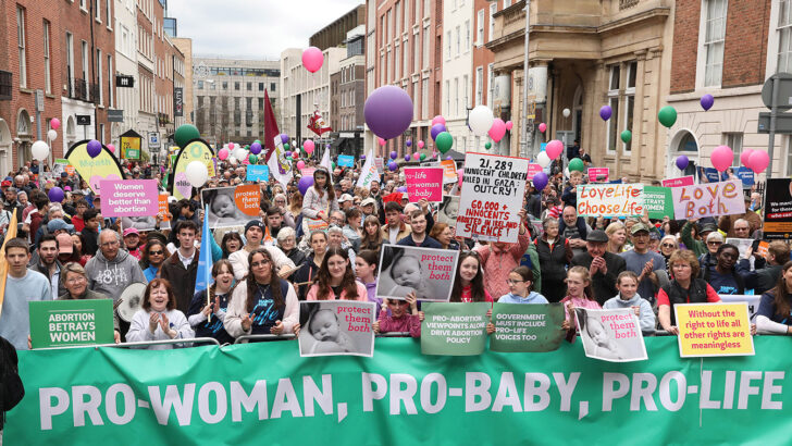 Thousands march for life at Dublin’s annual event