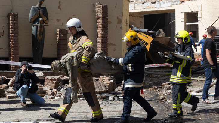 Russia struck at the memory of Chernobyl