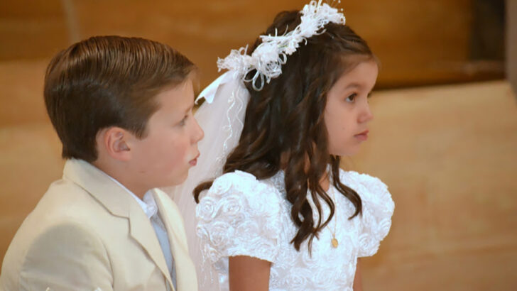 Should we condemn too much ‘bling’ at First Communion?
