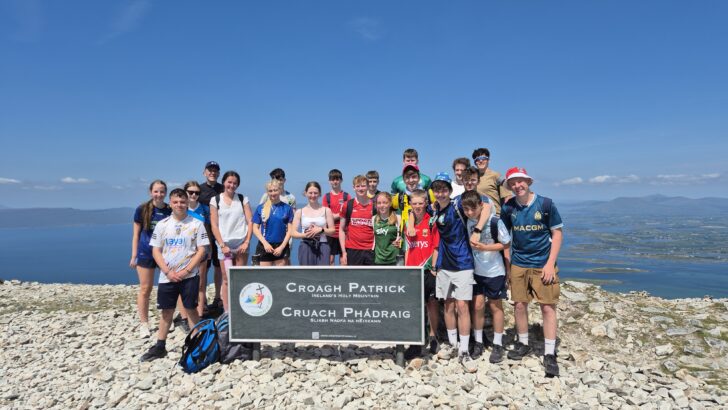 Spark for youth along Croagh Patrick Youth Pilgrimage