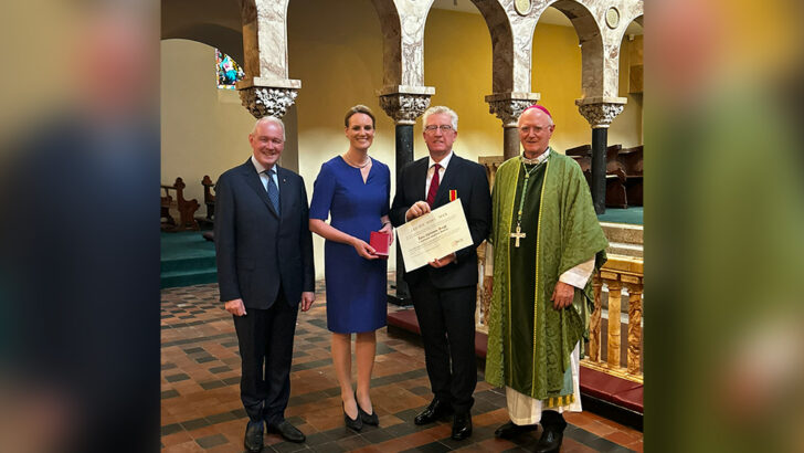 DCU president invested as papal Knight of St Gregory
