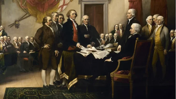 The other side of the American Revolution in 1776