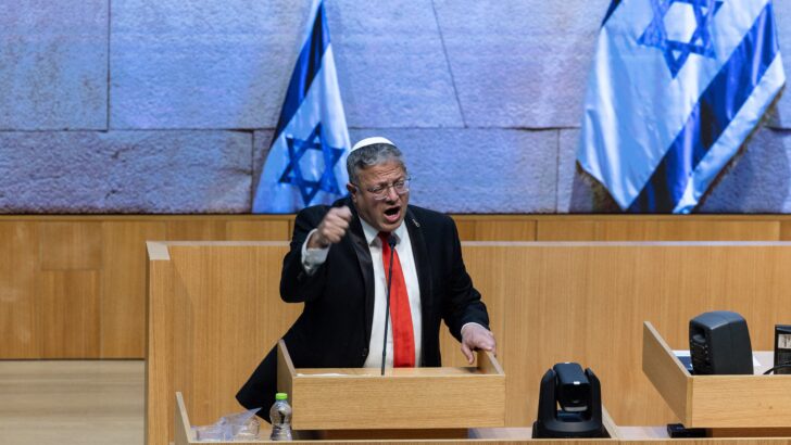Criticism from Germany of Israeli Minister Ben-Gvir
