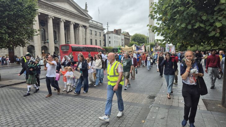 Calls for more Eucharistic processions after Dublin faithful take to streets