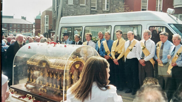 Return of St Thérèse to the Morning Star Hostel brings back memories of 2001