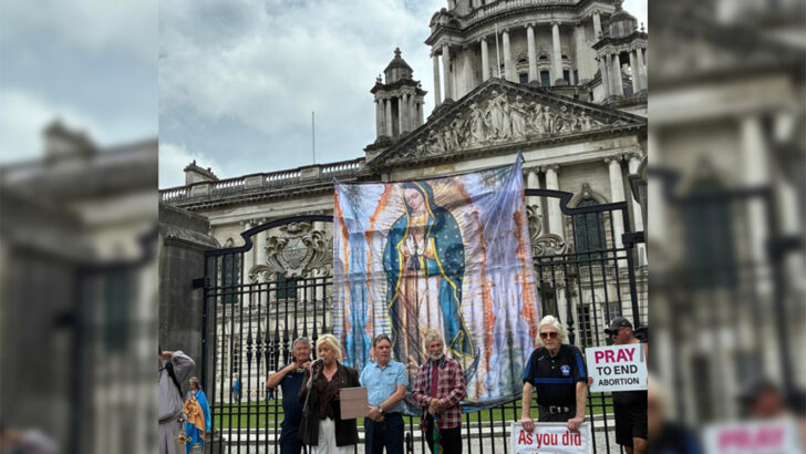 Belfast stands for life, opposing proposed City Hall lights celebrating abortion