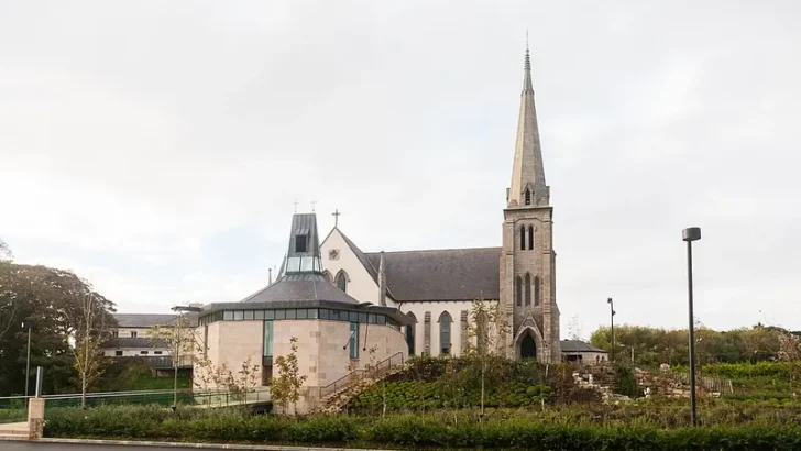 Unknown vandals leave indecent graffiti on Our Lady, Star of the Sea Church grounds in Bundoran
